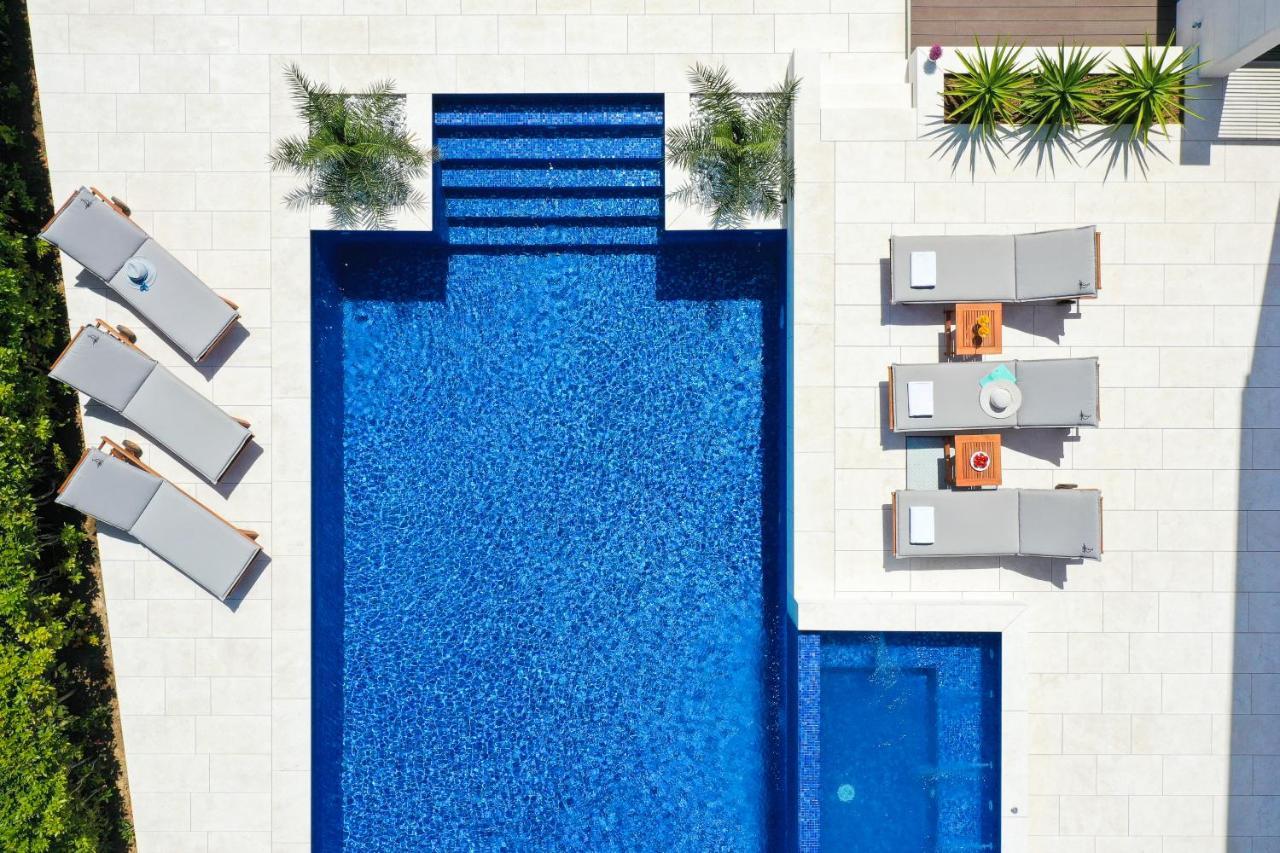 Villa Pino With Pool, Sauna & Jacuzzi Petrčane Dış mekan fotoğraf