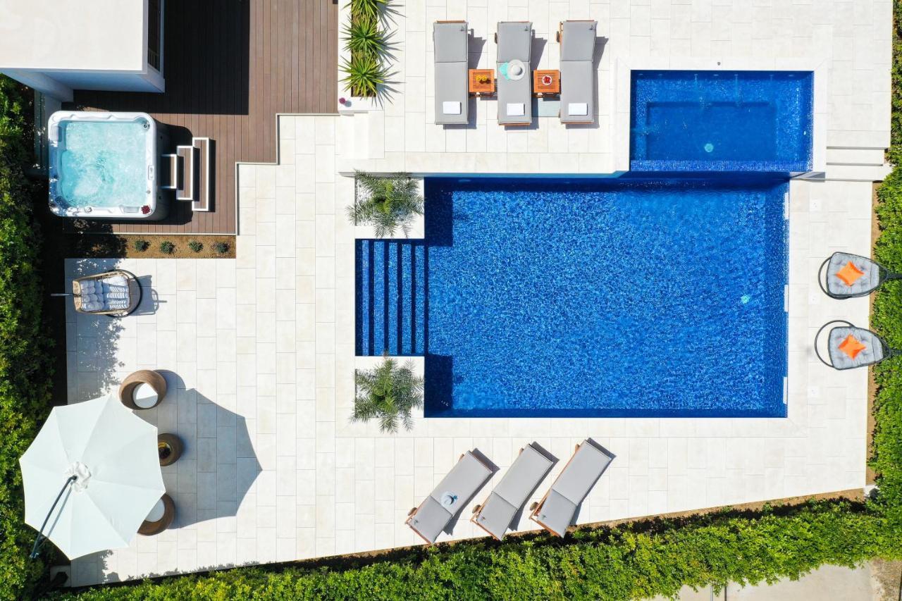 Villa Pino With Pool, Sauna & Jacuzzi Petrčane Dış mekan fotoğraf